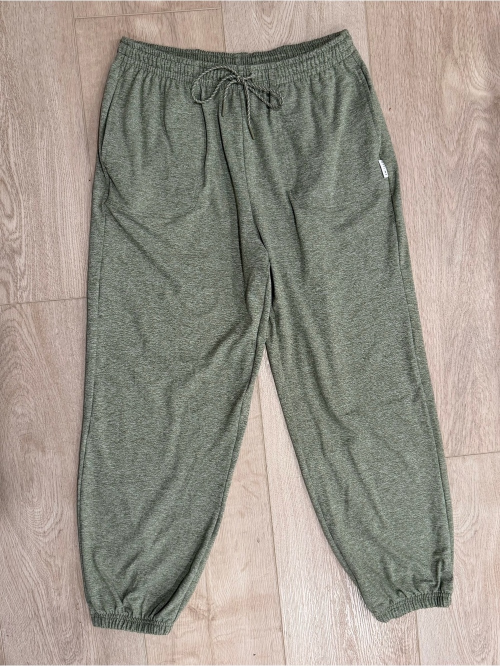 OFFLINE BY aerie Olive Green Track Joggers with Drawstring